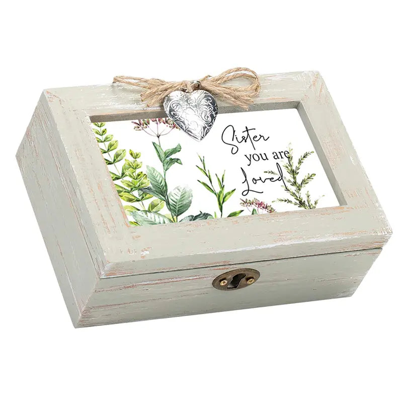 Locket Music Box Petite Loved Sister Dicksons Inc