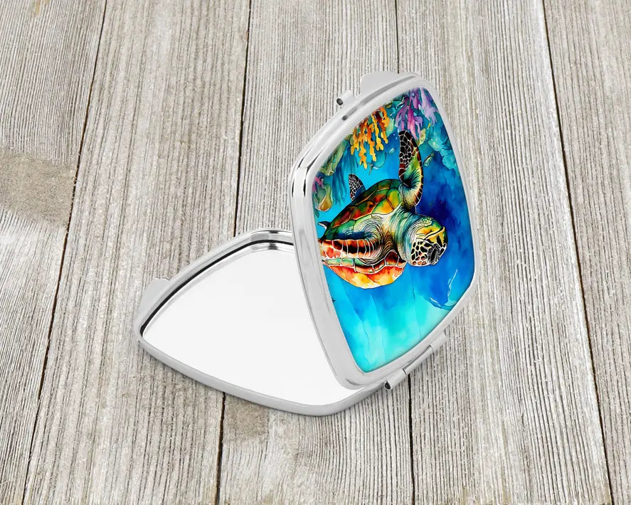 Loggerhead Sea Compact Mirror Caroline's Treasures