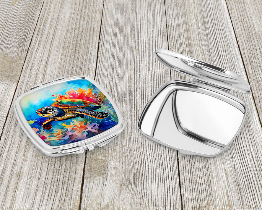Loggerhead Sea Compact Mirror Caroline's Treasures