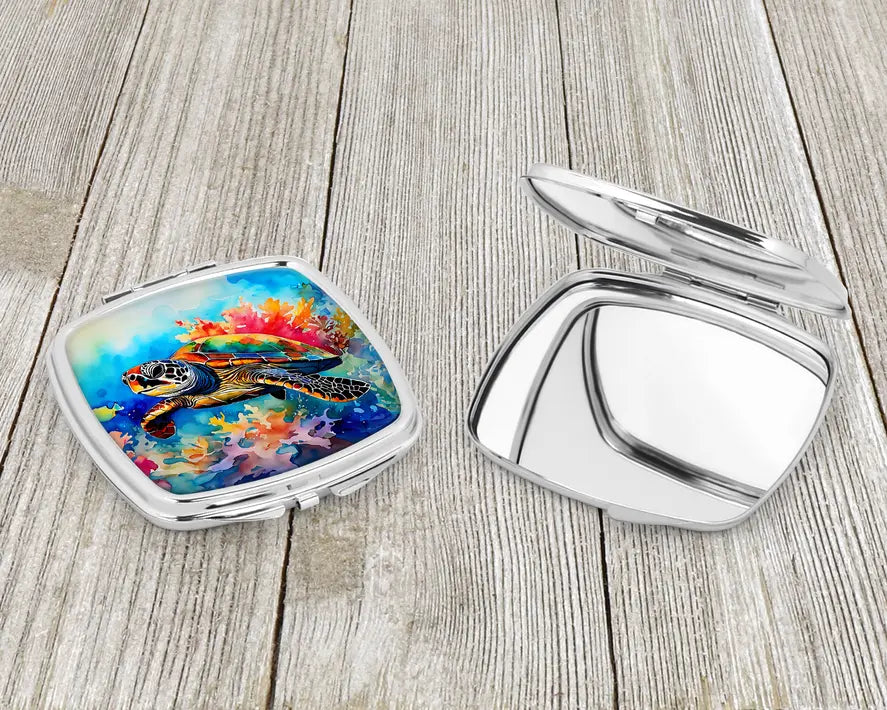 Loggerhead Sea Compact Mirror Caroline's Treasures
