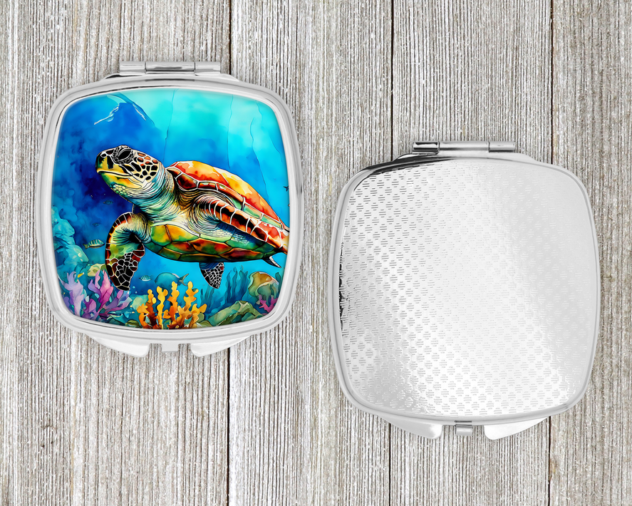 Loggerhead Sea Compact Mirror Caroline's Treasures