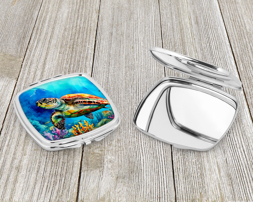 Loggerhead Sea Compact Mirror Caroline's Treasures