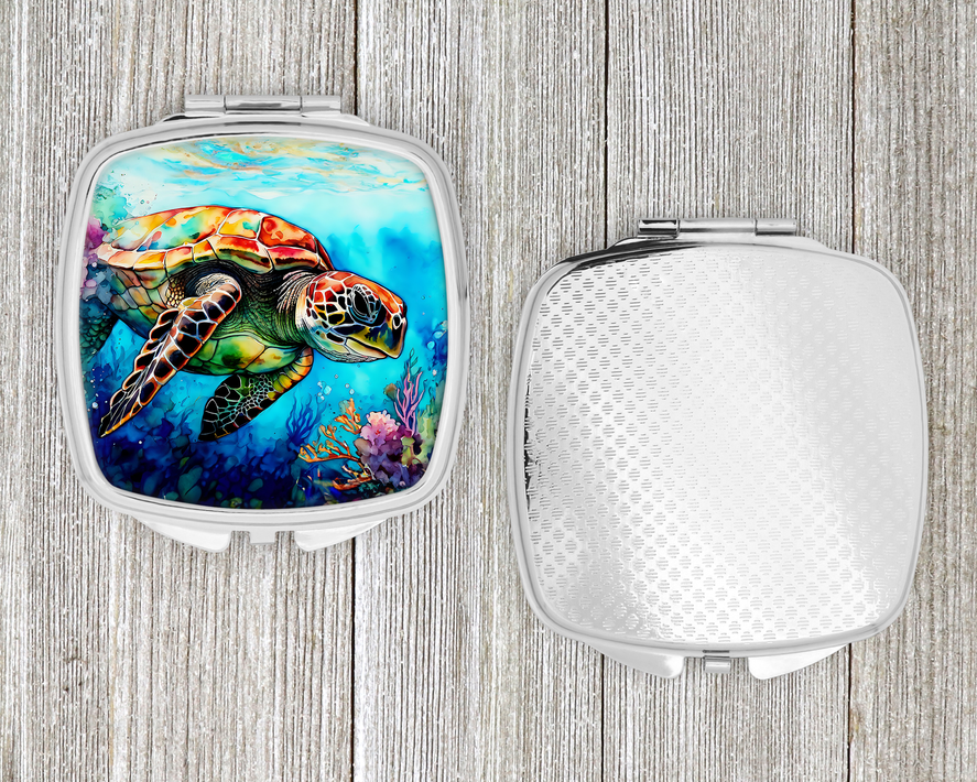 Loggerhead Sea Compact Mirror Caroline's Treasures