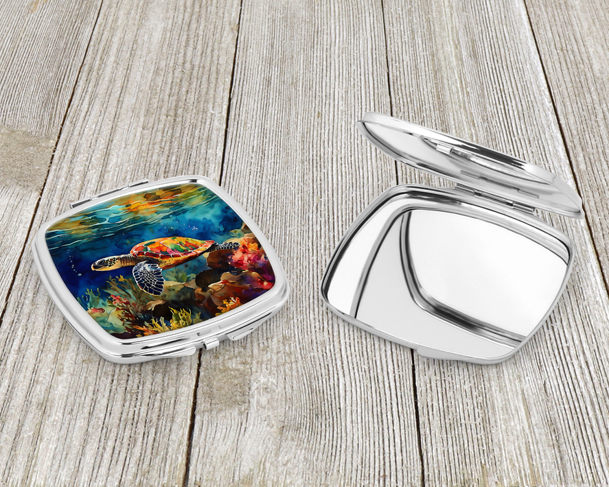 Loggerhead Sea Compact Mirror Caroline's Treasures