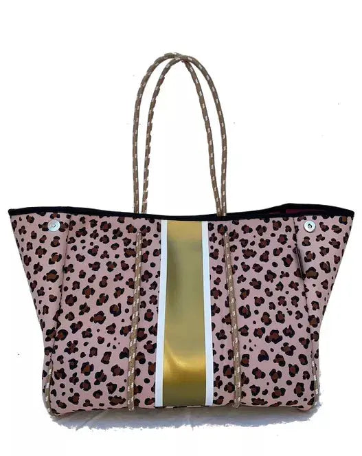 Lolly Luella On the Go - Neoprene Tote Bag (With Removable Matching Small Zippered Pouch) Lolly Luella
