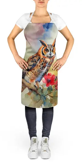 Long-Eared Owl Apron Caroline's Treasures