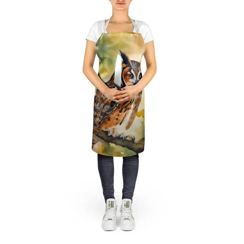 Long-Eared Owl Apron Caroline's Treasures