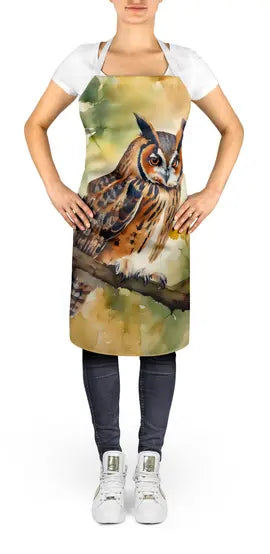 Long-Eared Owl Apron Caroline's Treasures