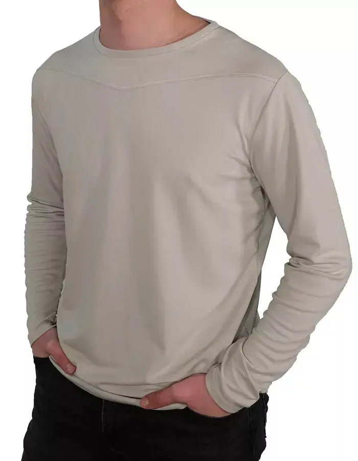 Long Sleeve Crew Collar Spearpoint Apparel