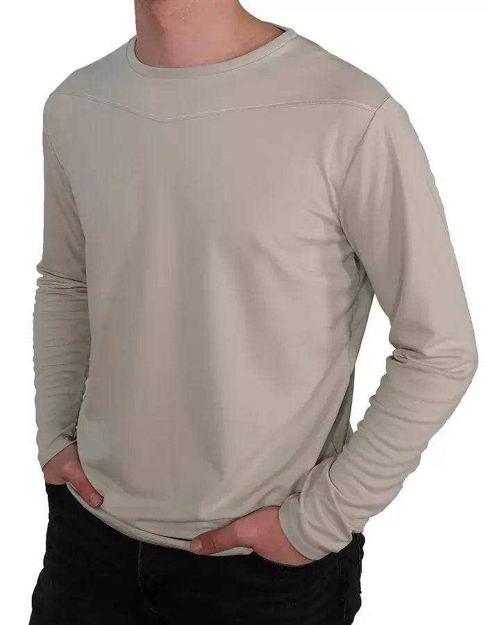 Long Sleeve Crew Collar Spearpoint Apparel