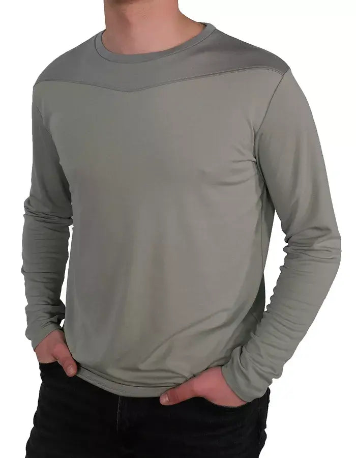 Long Sleeve Crew Collar Spearpoint Apparel