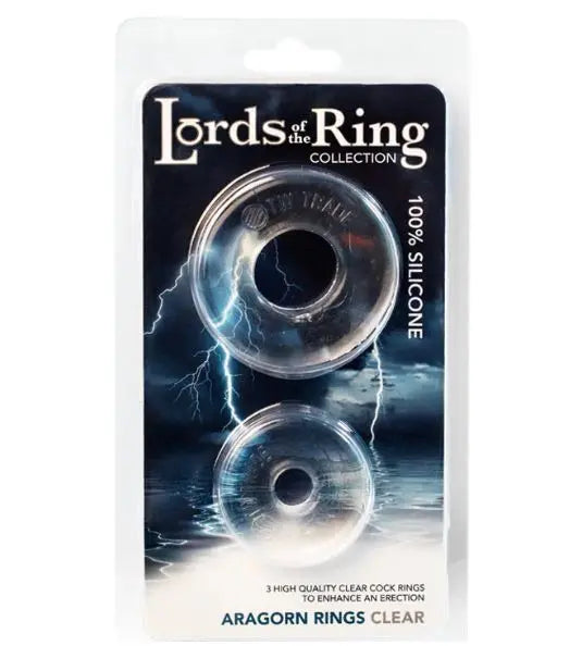 Lords Of The Ring Aragorn Cock Ring Clear Eden Novelties