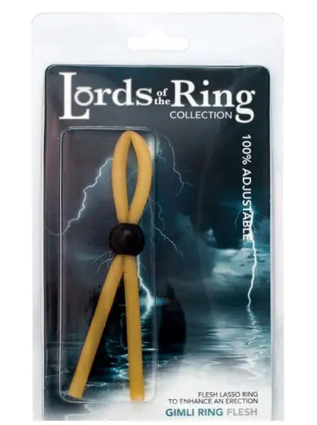 Lords Of The Ring Gimli Cock Ring Clear Eden Novelties