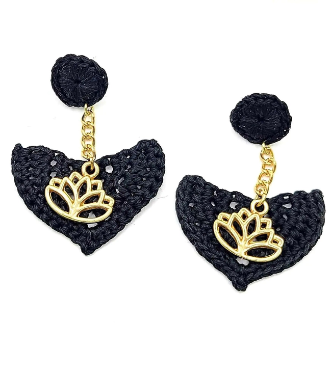 Lotus Flower Earrings Sysaic Knotz