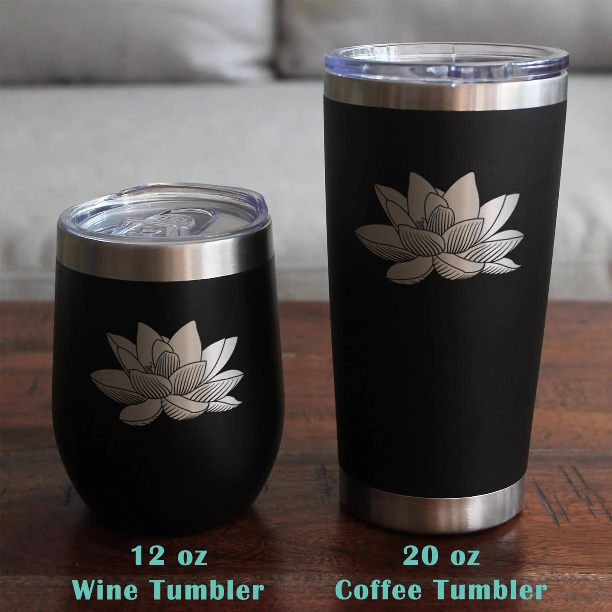 Lotus Flower Whiskey Rocks Glass - Lotus Gifts and Decor Bevvee