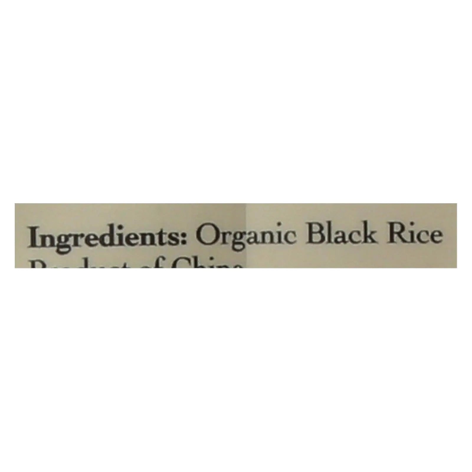 Lotus Foods Heirloom Forbidden Rice - Case Of 6 - 15 Oz. Lotus Foods