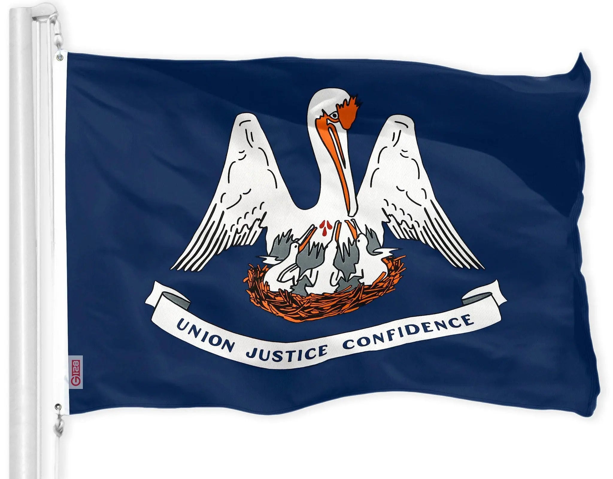 Louisiana State Flag 150D Printed Polyester 3x5 Ft G128