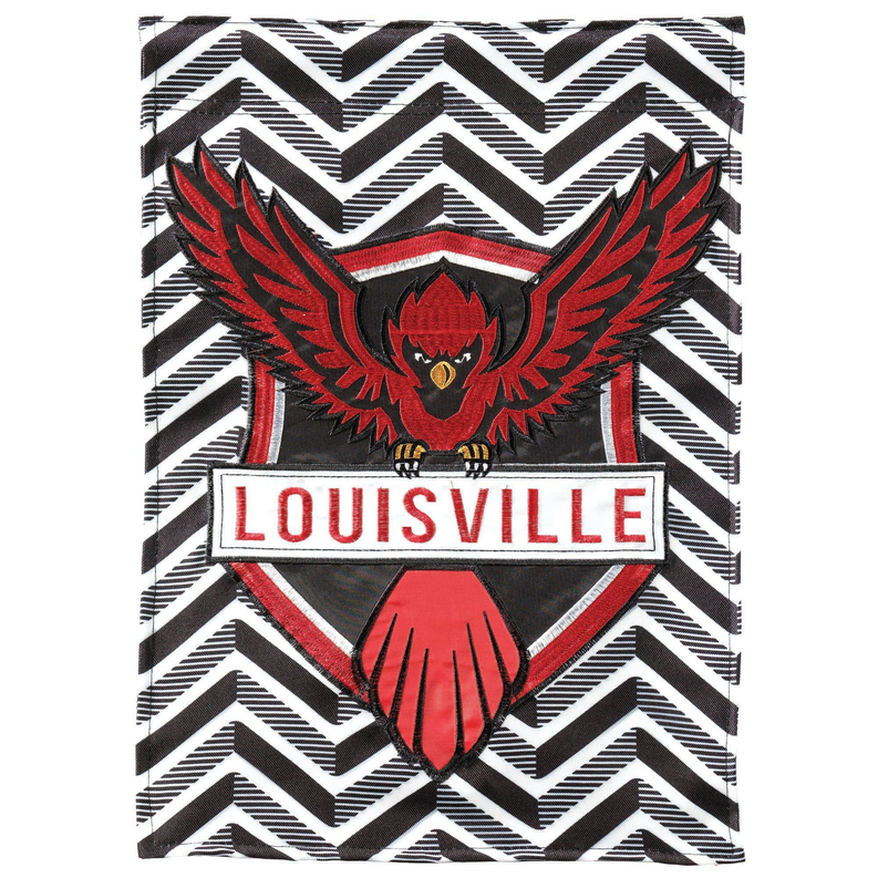 Louisville Cardinal Flag Garden Plus Dicksons Inc