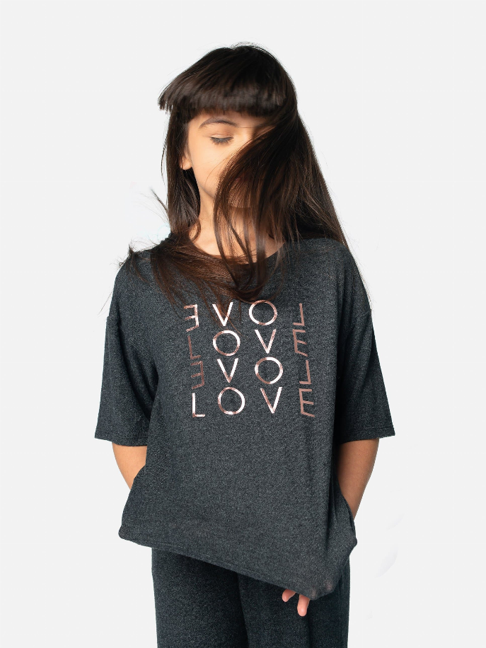 Love Boxy Tee Little Mass