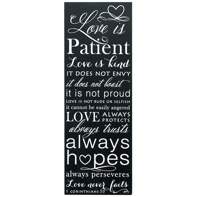 Love Is Patient Wall Plaque Dicksons Inc