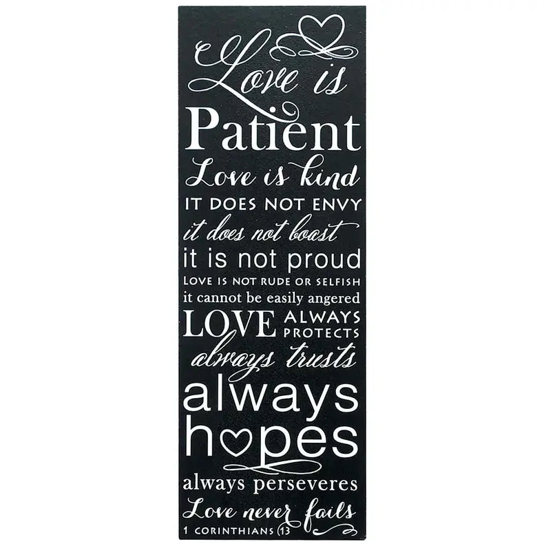 Love Is Patient Wall Plaque Dicksons Inc