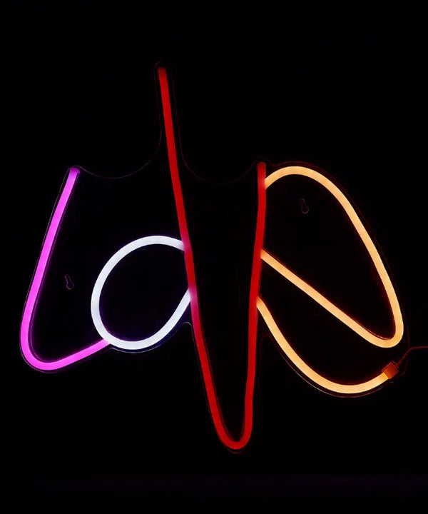 Love LED Neon Sign - Multi Color Cocus Pocus