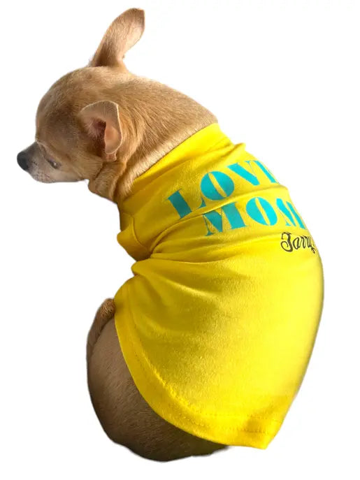 Love Mom- sorry Dad Dog Shirt Bark Fifth Avenue