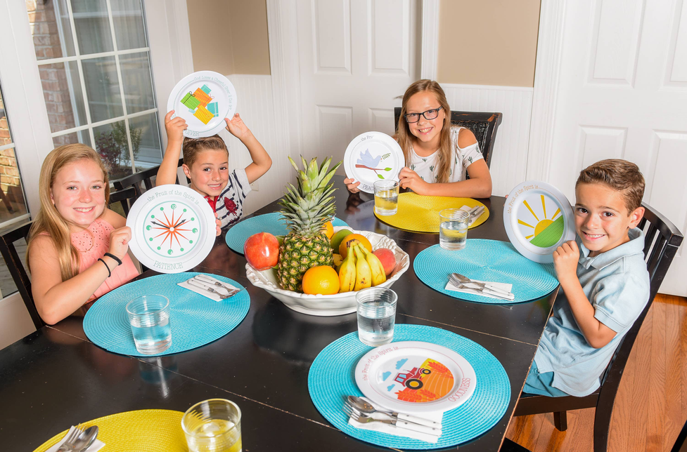 Love Plate Fruit-Full Kids