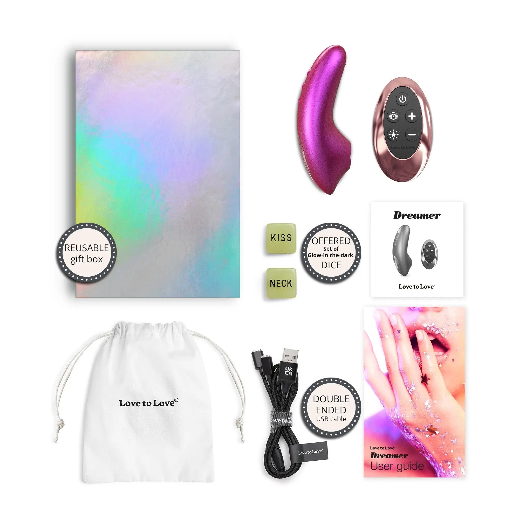Love To Love Dreamer Iridescent Berry Lovely Planet