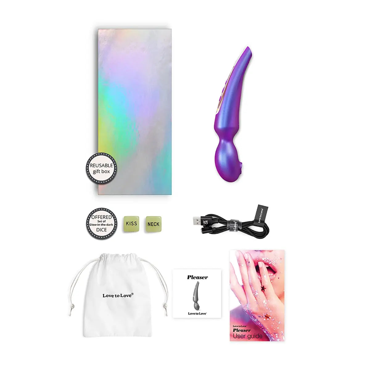 Love To Love Pleaser Iridescent Night - GreatEagleInc