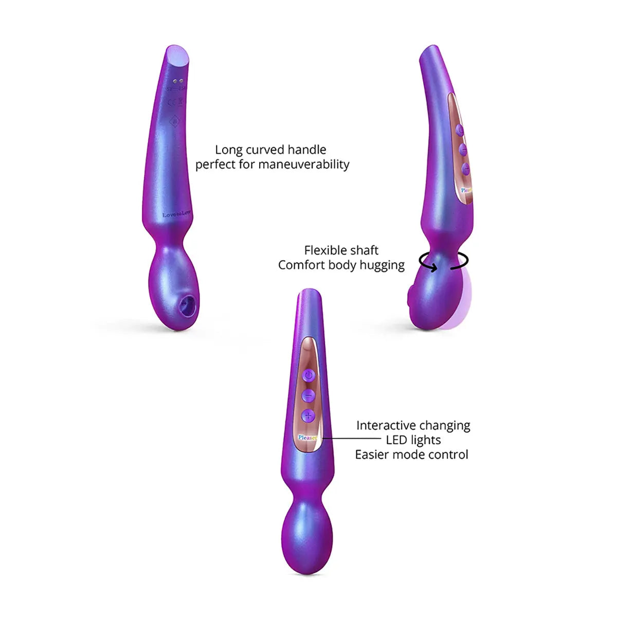 Love To Love Pleaser Iridescent Night - GreatEagleInc
