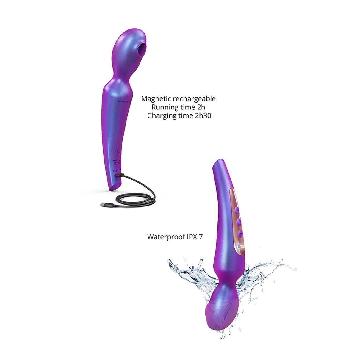 Love To Love Pleaser Iridescent Night - GreatEagleInc