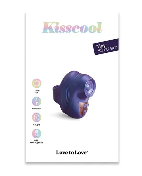 Love to Love Kisscool Tapping Finger Vibe - Midnight Indigo Lovely Planet