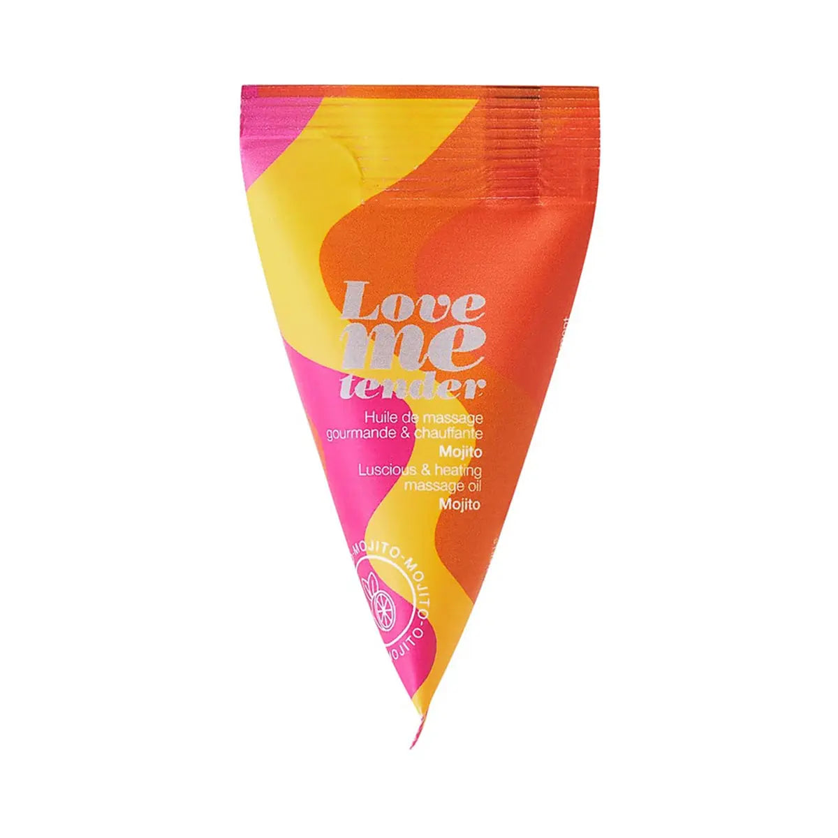 Love to Love Love Me Tender Luscious & Heating Massage Oil Mojito 0.33 oz. Lovely Planet