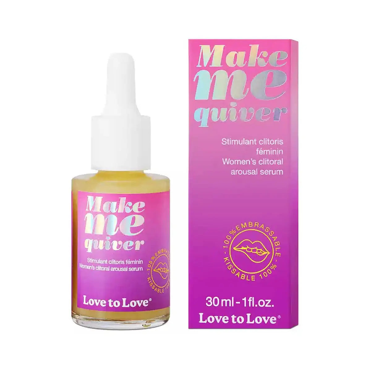 Love to Love Make Me Quiver Clitoral Arousal Serum 1 oz. Lovely Planet