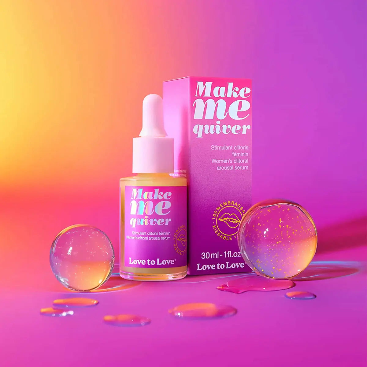 Love to Love Make Me Quiver Clitoral Arousal Serum 1 oz. Lovely Planet