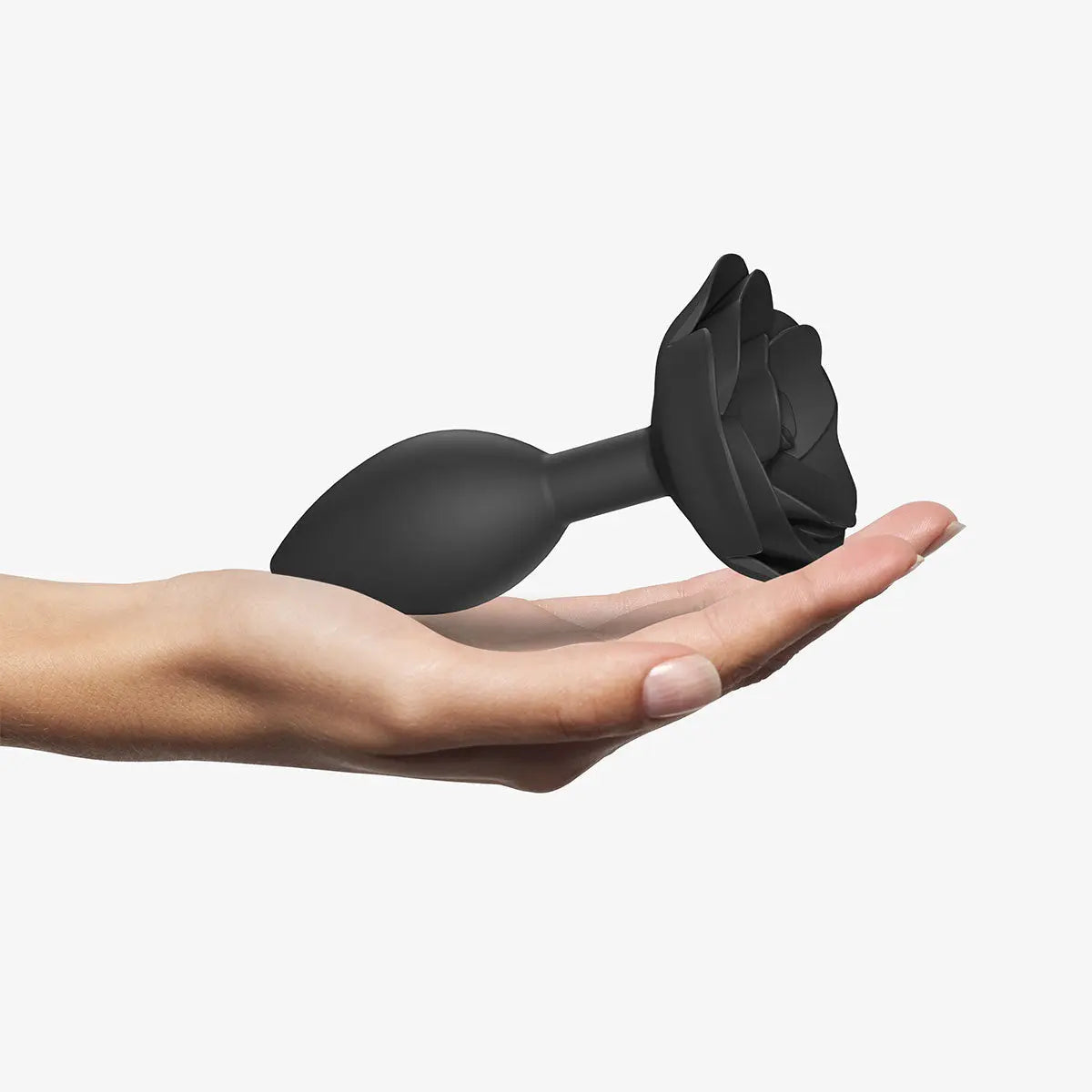 Love to Love Open Roses Plug Large - Black Onyx Lovely Planet