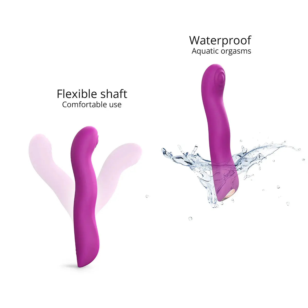 Love to Love Swap Tapping Vibrator - Sweet Orchid Lovely Planet