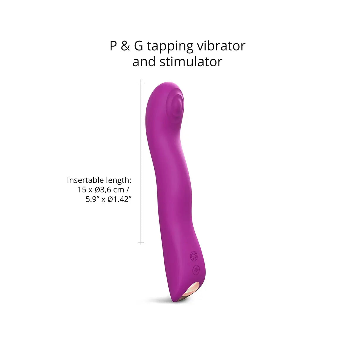 Love to Love Swap Tapping Vibrator - Sweet Orchid Lovely Planet