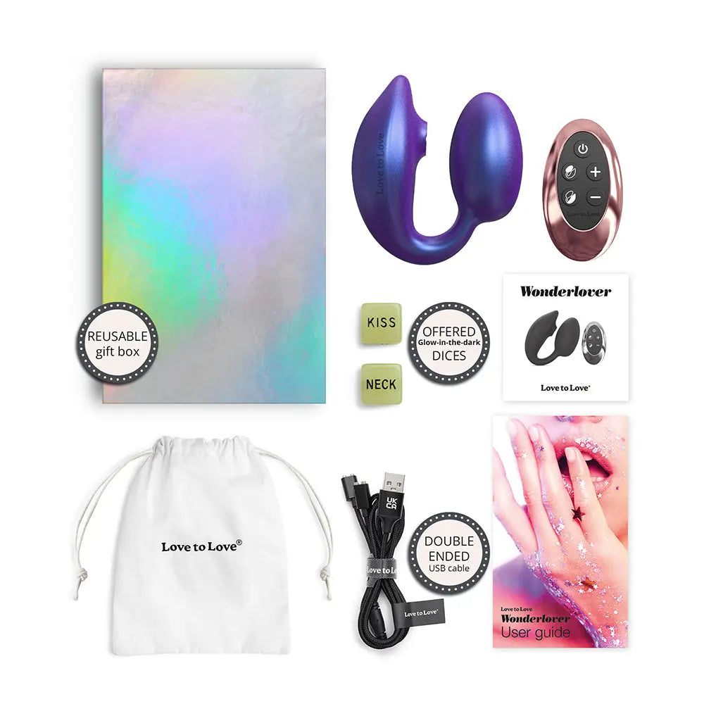 Love to Love Wonderlover w/Remote Iridescent Night - GreatEagleInc