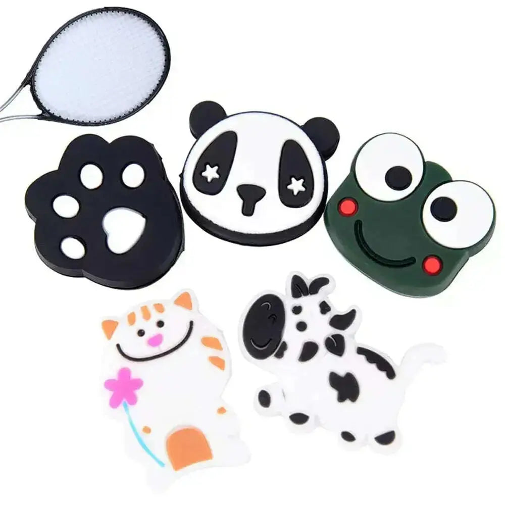Lovely-Cartoon-Tennis-Racket-Vibration-Dampener-Tennis-Racquet-Anti-Shock-Absorber-GreatEagleInc-334155565