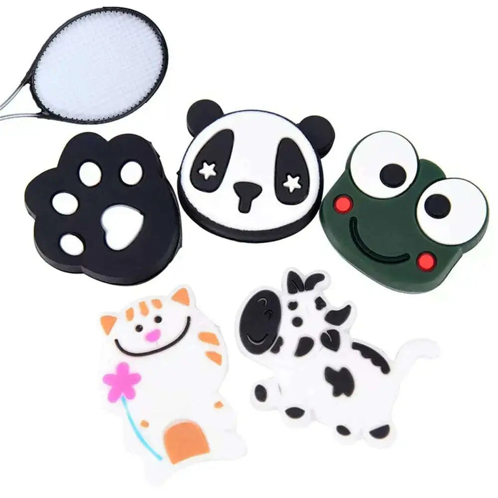 Lovely-Cartoon-Tennis-Racket-Vibration-Dampener-Tennis-Racquet-Anti-Shock-Absorber-GreatEagleInc-334155565
