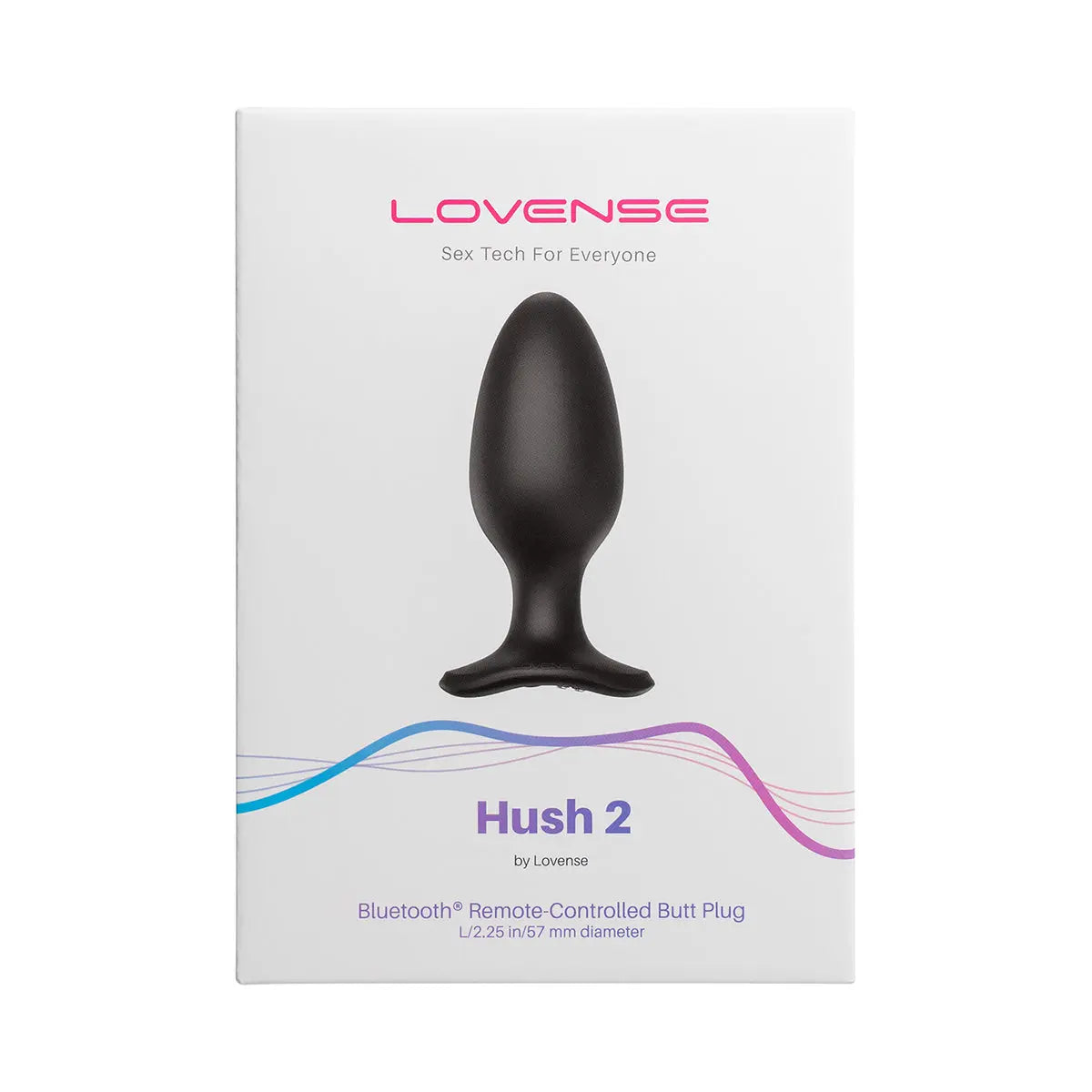 Lovense Hush 2 Vibrating Butt Plug - Large Lovense