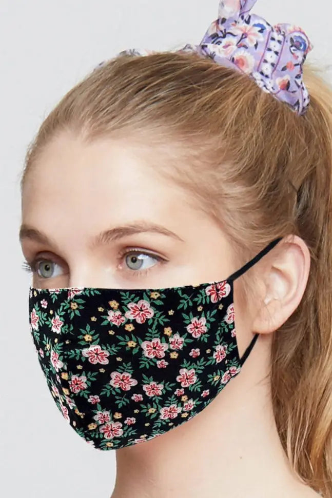 Loving Flower Fabric Mask Ellison+Young