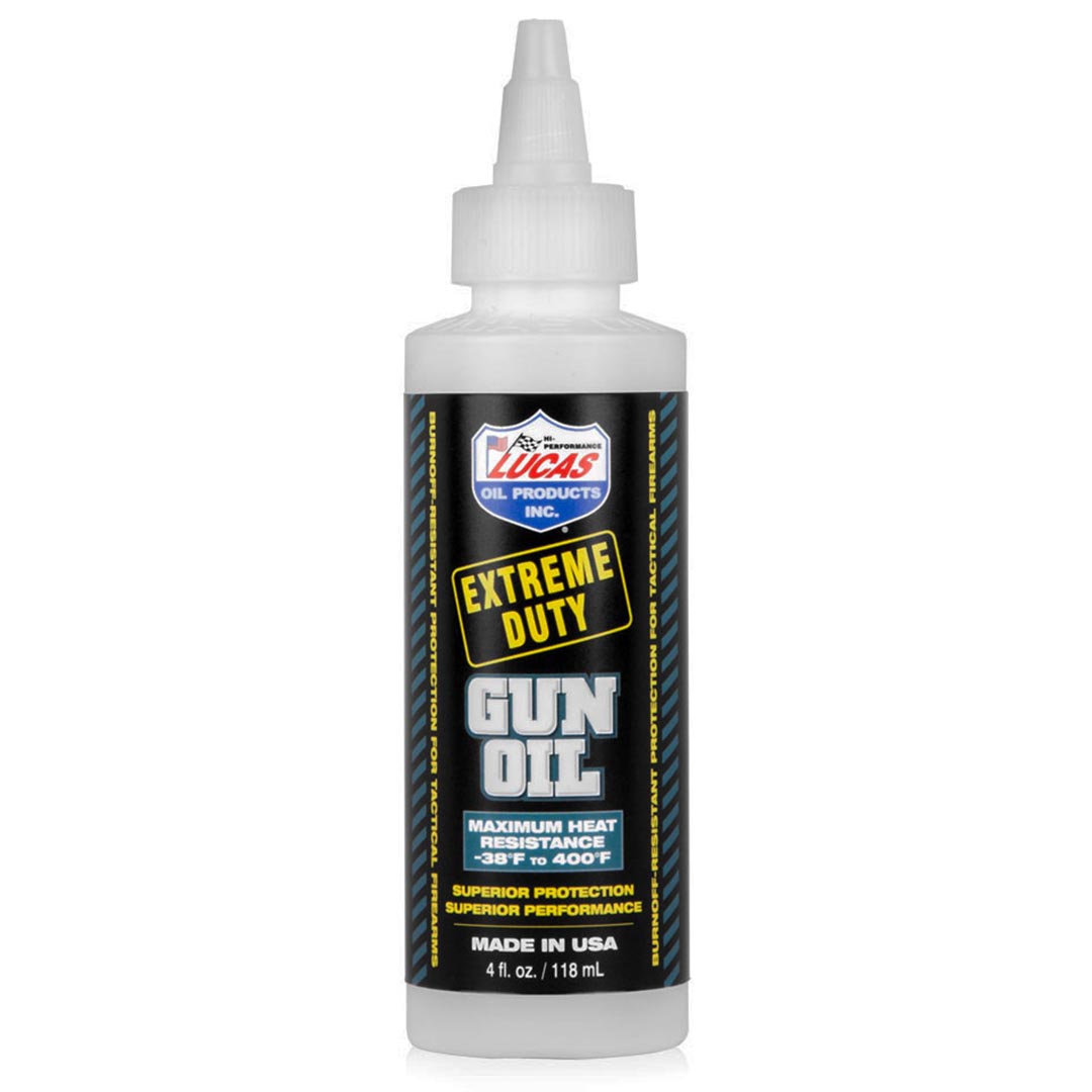 Lucas Oil Extreme Duty Gun Oil - 4 Ounce Bottle LUCASOIL