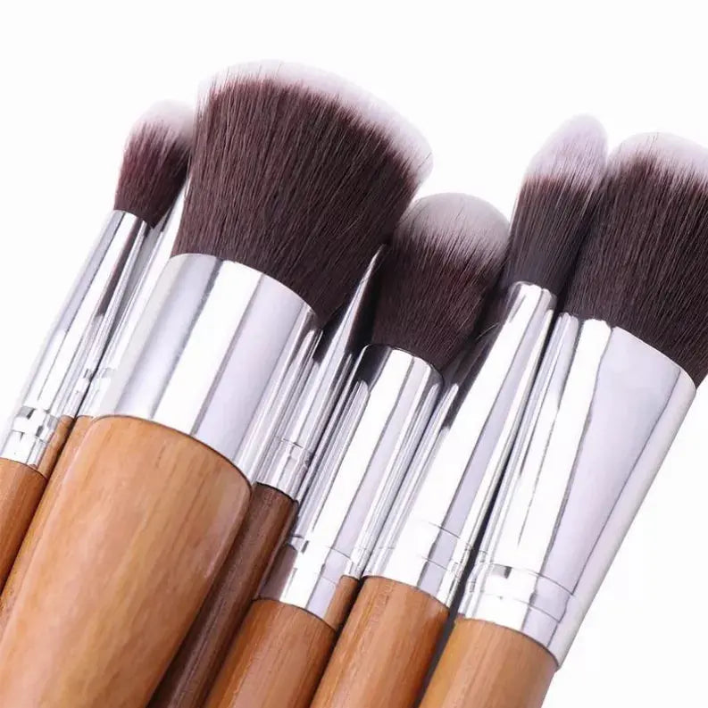 Lucky Beauty Bamboo Brush Set of 11 pieces Vista Shops