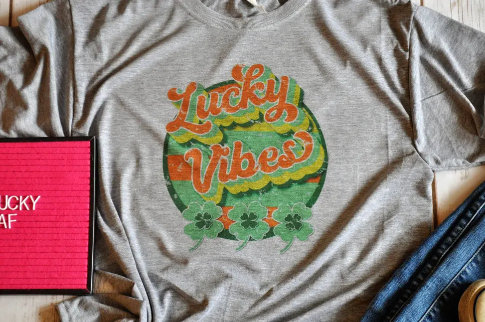 Lucky Vibes Unisex Shirt BLN Designs
