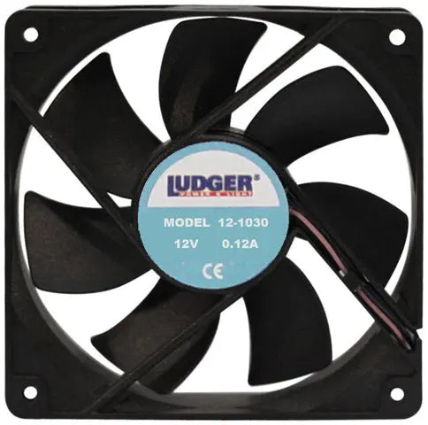 Ludger Mini 12v 3” Square Rotary Cooling Fan Nippon