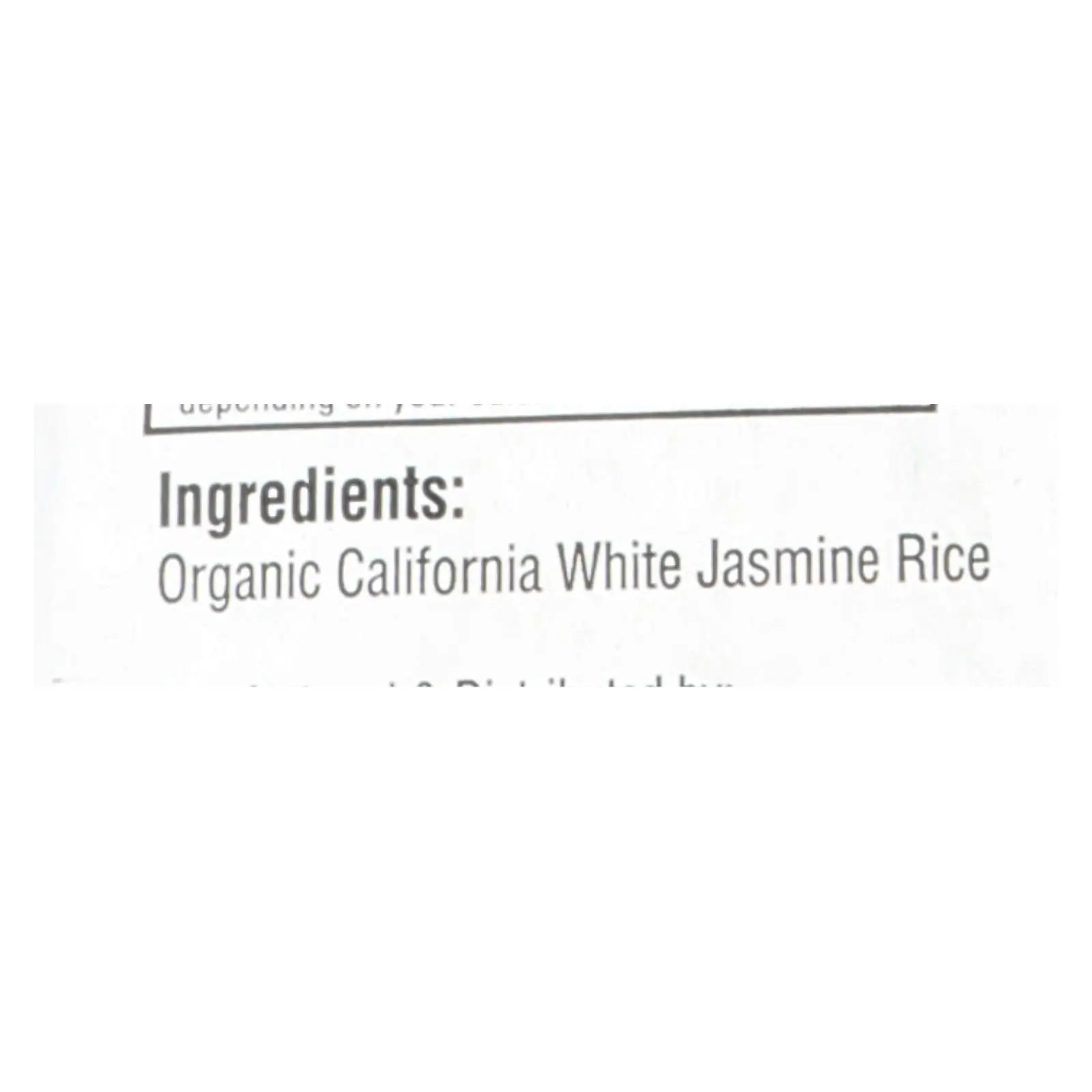 Lundberg Family Farms Organic Jasmine White Rice - Case Of 25 Lbs Lundberg Family Farms