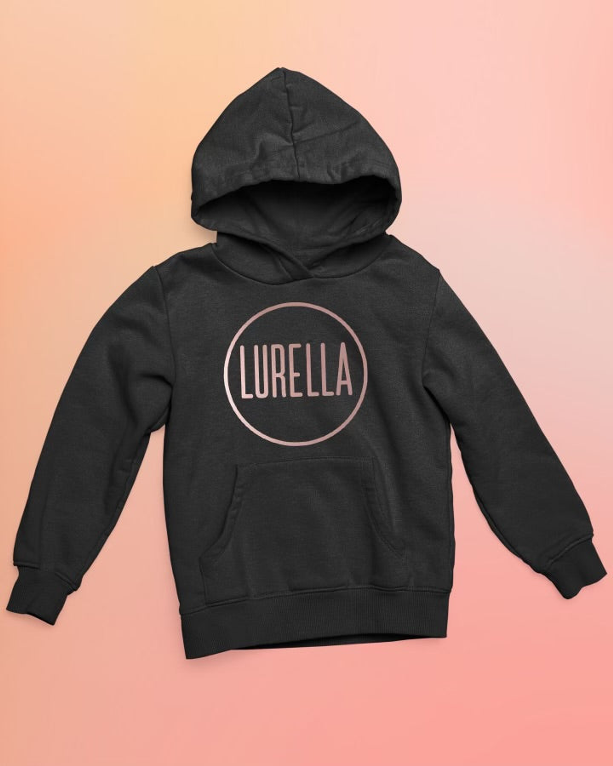 Lurella Rosegold Hoodie Lurella Cosmetics